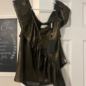 New One teaspoon bronze top